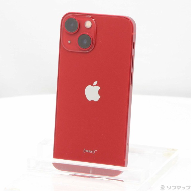 中古)Apple iPhone13 mini 256GB プロダクトレッド MLJM3J/A SIMフリー(262-ud) 携帯電話本体