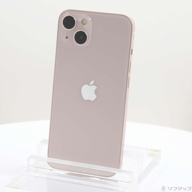 (中古)Apple iPhone13 128GB ピンク MLNE3J/A SIMフリー(295-ud)