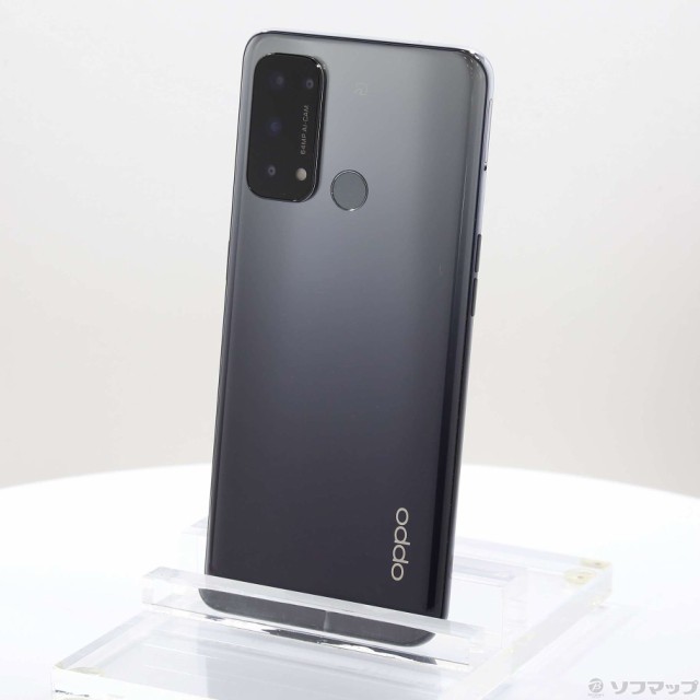 中古)OPPO OPPO Reno5 A 128GB シルバーブラック A103OP Y!mobile(258