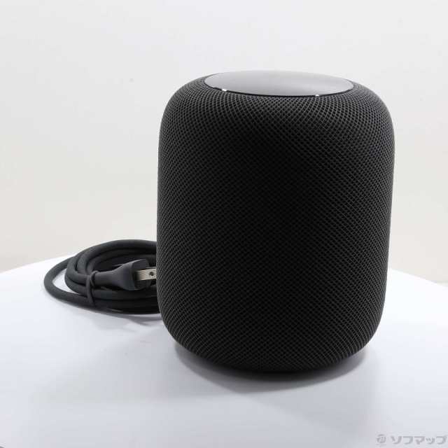 中古)Apple HomePod 第1世代 MQHW2J A スペースグレイ(198-ud