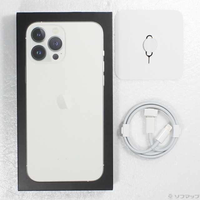 中古)Apple iPhone13 Pro Max 128GB シルバー MLJ53J/A SIMフリー(269-ud)の通販はau PAY  マーケット - ソフマップ - 携帯電話本体