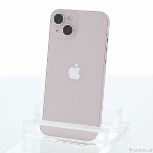 (中古)Apple iPhone13 128GB ピンク MLNE3J/A SIMフリー(295-ud)