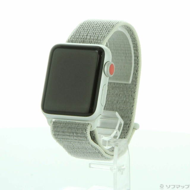 中古)Apple Apple Watch Series 3 GPS + Cellular 38mm シルバー