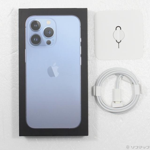 中古)Apple iPhone13 Pro 256GB シエラブルー NLUU3J/A SIM 中古)Apple iPhone13 Pro 256GB シエラブルー NLUU3J/A SIM