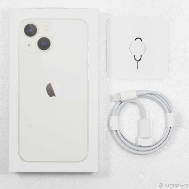 中古)Apple iPhone13 mini 256GB スターライト MLJK3J/A SIMフリー(371 ...