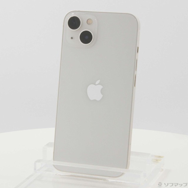 (中古)Apple iPhone13 128GB スターライト MLND3J/A SIMフリー(258-ud)