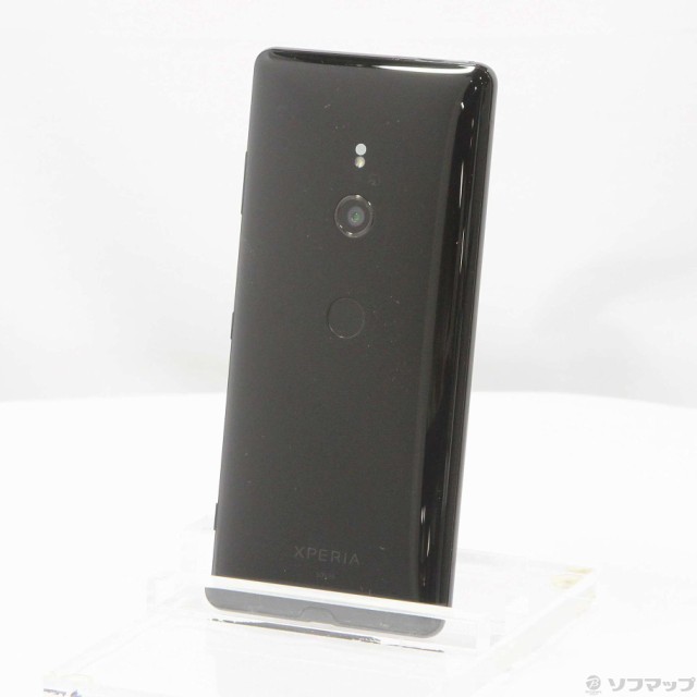 中古)SONY Xperia XZ3 64GB ブラック SOV39 auロック解除SIMフリー(258