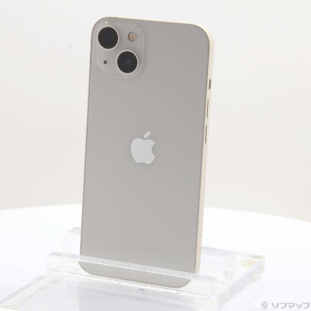 (中古)Apple iPhone13 128GB スターライト MLND3J/A SIMフリー(251-ud)