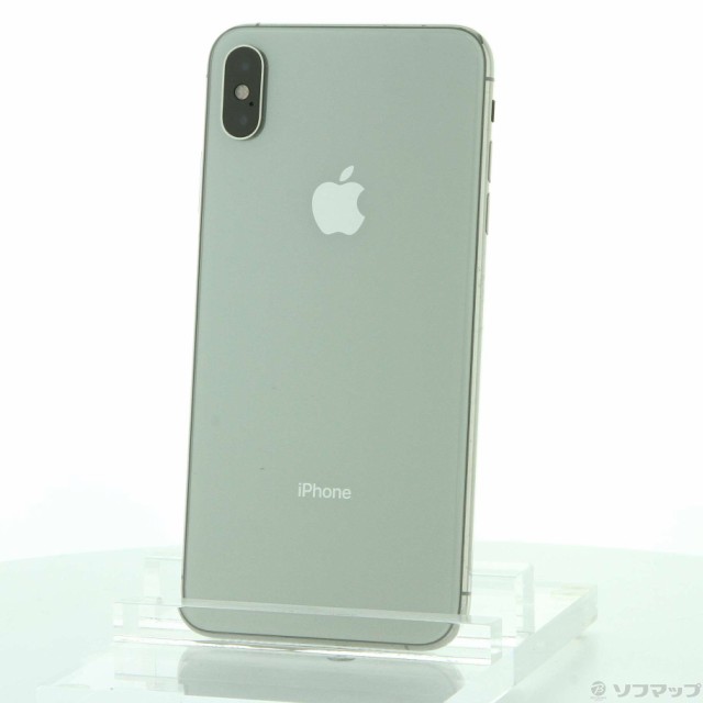 中古)Apple iPhoneXS Max 256GB シルバー MT6V2J/A SIMフリー(258-ud)の通販は人気最も優遇