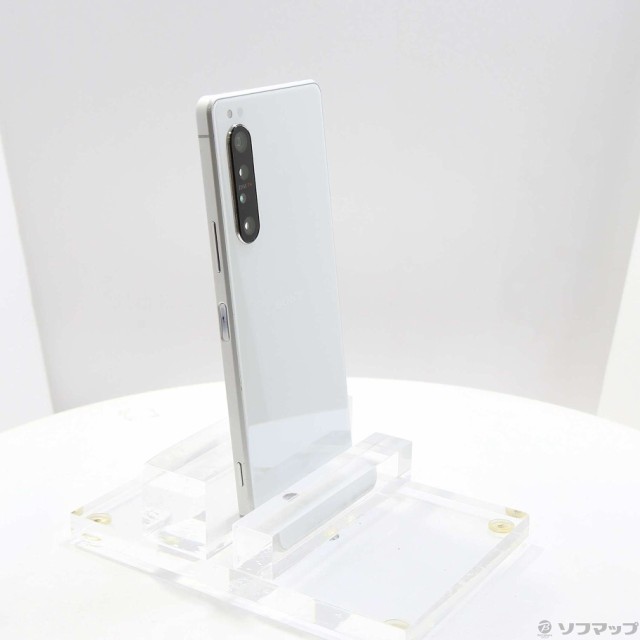 中古)SONY Xperia 1 II 128GB ホワイト SOG01 auロック解除SIMフリー