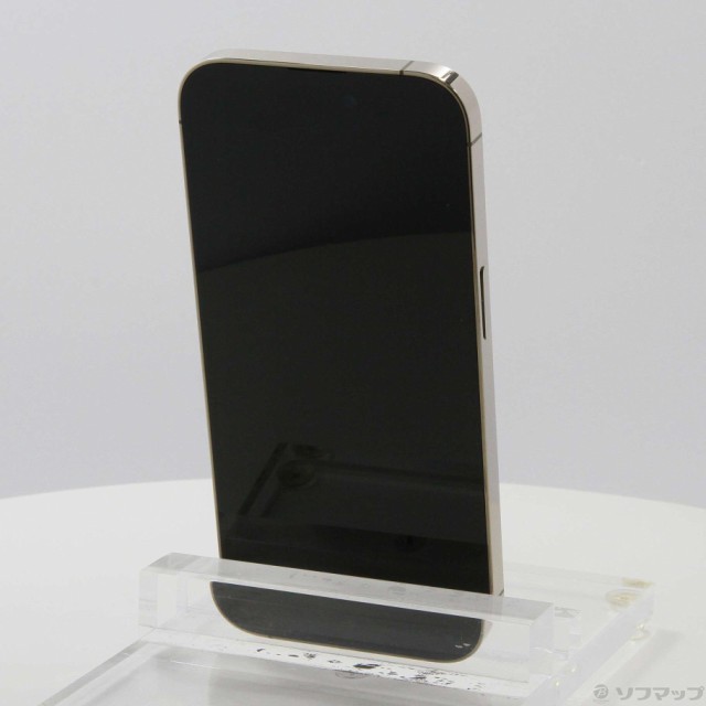 中古)Apple iPhone14 Pro 128GB ゴールド MQ073J/A SIMフリー(269-ud