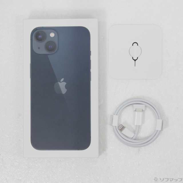 中古)Apple iPhone13 128GB ミッドナイト MLNC3J/A SIMフリー(269-ud