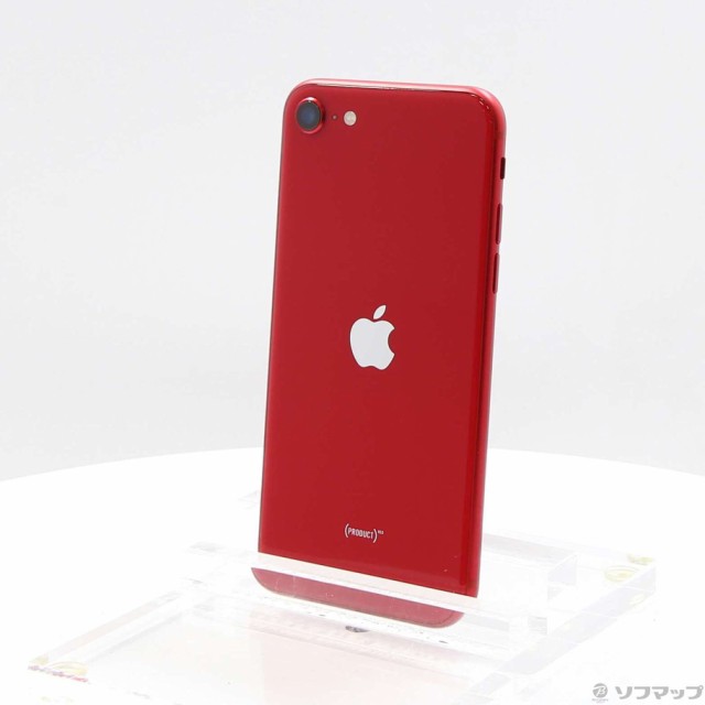 中古)Apple iPhone SE 第2世代 64GB プロダクトレッド MX9U2J/A SIM