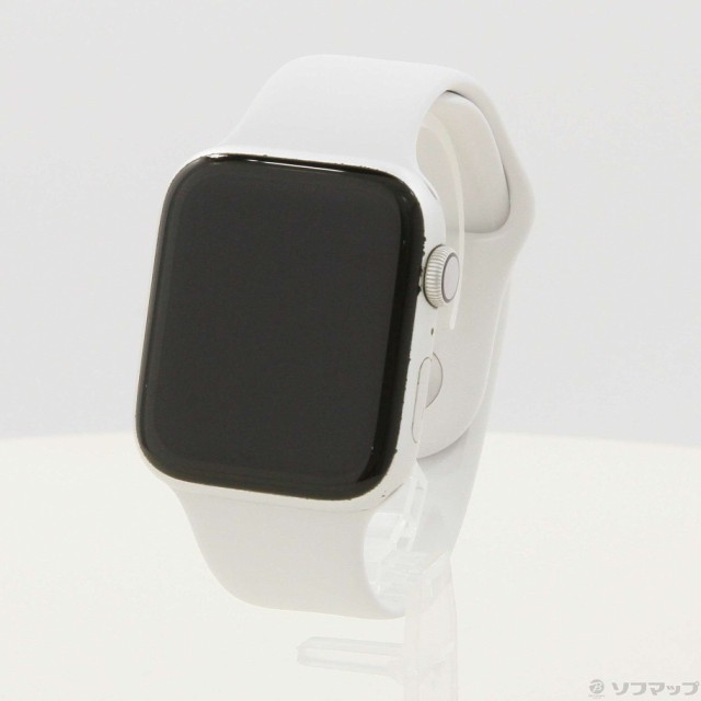 中古)Apple Apple Watch Series 4 GPS 44mm シルバーアルミニウム