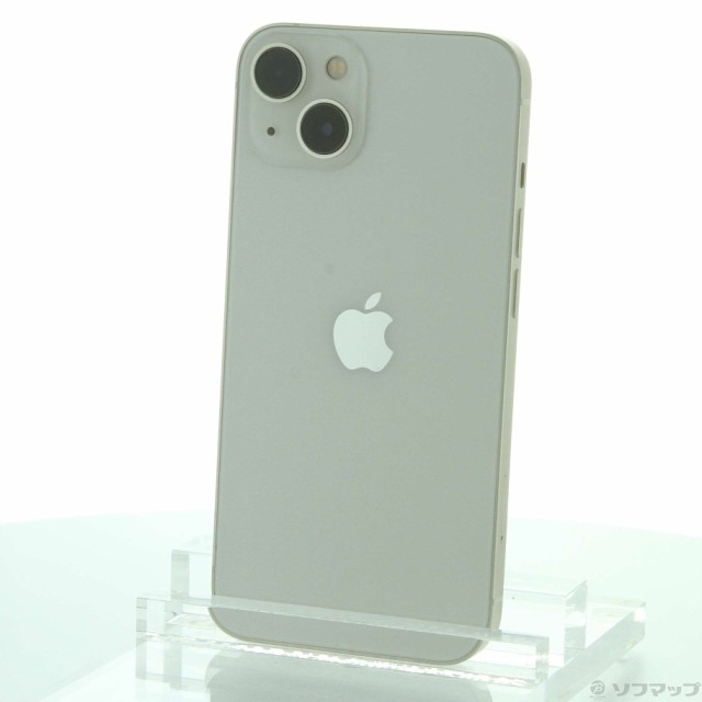 (中古)Apple iPhone13 128GB スターライト MLND3J/A SIMフリー(349-ud)