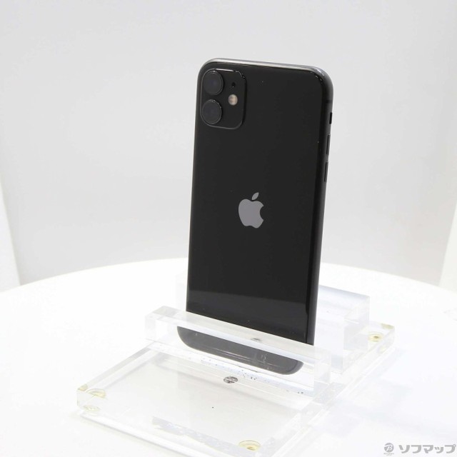 (中古)Apple iPhone11 128GB ブラック MWM02J/A SIMフリー(251-ud)｜au PAY マーケット