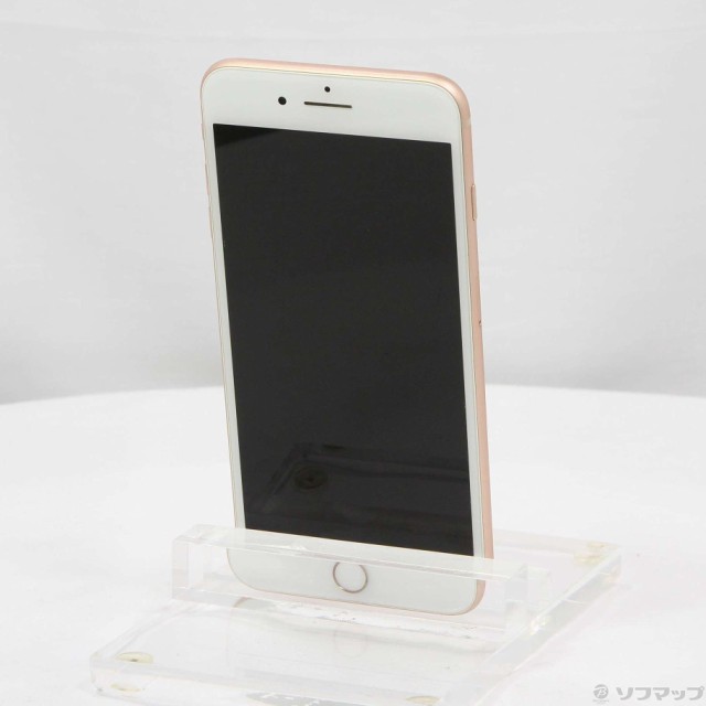 中古)Apple iPhone8 Plus 64GB ゴールド MQ9M2J/A SIMフリー(262-ud)の