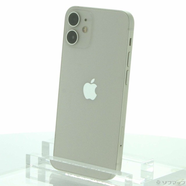 中古)Apple iPhone12 mini 128GB ホワイト MGDM3J/A SIMフリー(258-ud