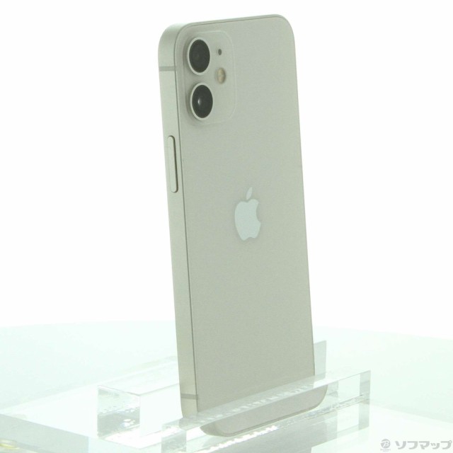 中古)Apple iPhone12 mini 128GB ホワイト MGDM3J/A SIMフリー(258-ud