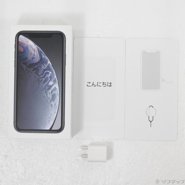 iPhone XR 64GB Black SIMフリー MT002J/A