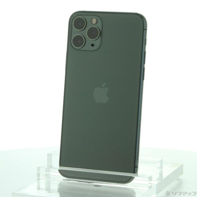 iPhone11 pro max 本体 256GB ミッドナイトグリーン