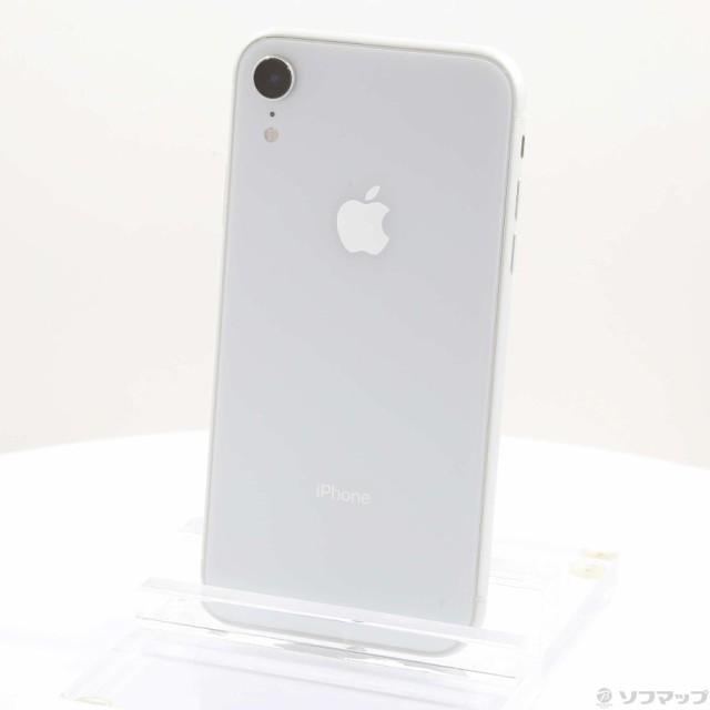 中古〕Apple(アップル) iPhoneXR 64GB ホワイト MT032J／A SIMフリー ...