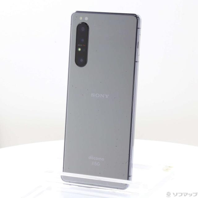 中古)SONY Xperia 1 II 128GB パープル SO-51A docomoロック解除