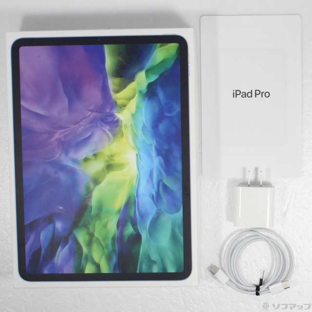 中古)Apple iPad Pro 11インチ 第2世代 256GB シルバー MXDD2J/A Wi-Fi