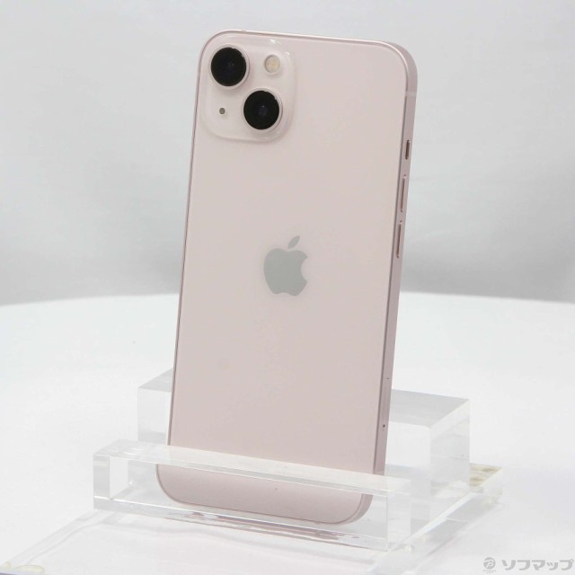 (中古)Apple iPhone13 128GB ピンク MLNE3J/A SIMフリー(384-ud)