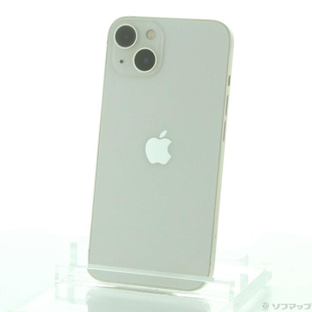 中古)Apple iPhone13 256GB スターライト MLNJ3J/A SIMフリー(305-ud 