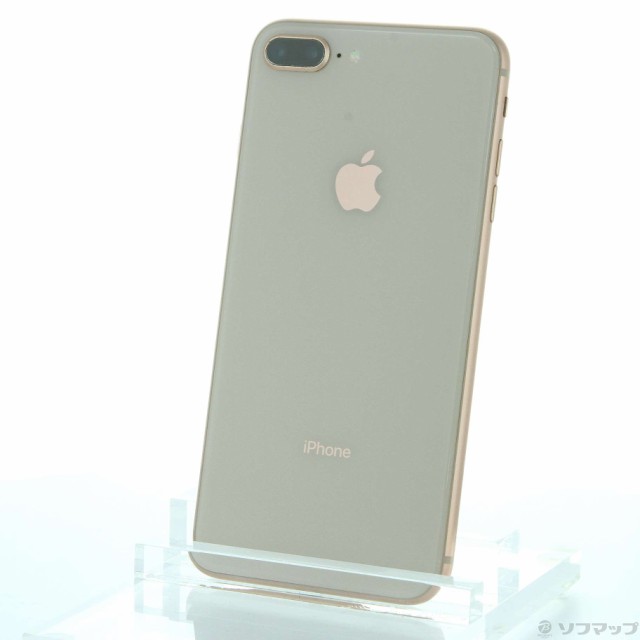 中古)Apple iPhone8 Plus 64GB ゴールド MQ9M2J/A SIMフリー(377-ud)の