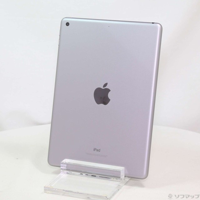 (中古)Apple iPad 第6世代 128GB スペースグレイ MR7J2J A Wi-Fi