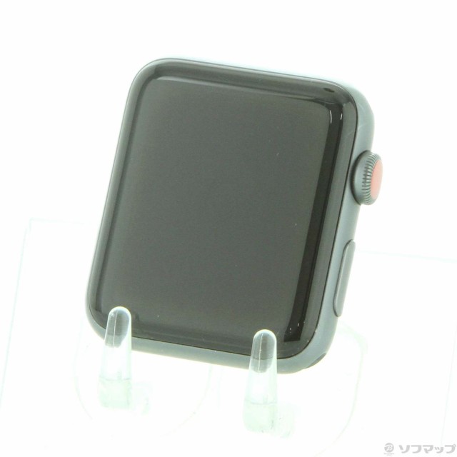 中古)Apple Apple Watch Series 3 GPS + Cellular 42mm スペースグレイ