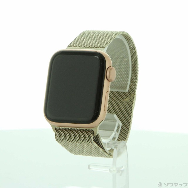中古)Apple Apple Watch SE 第1世代 GPS 40mm ゴールドアルミニウム ...