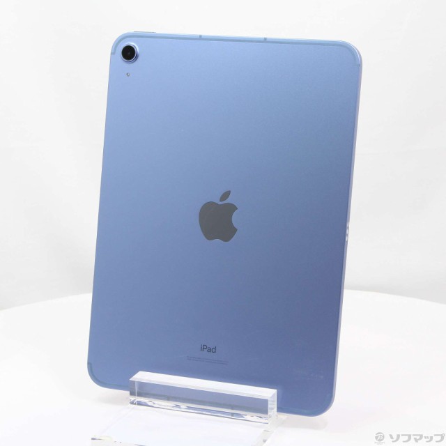 (中古)Apple (展示品) iPad 第10世代 64GB ブルー MQ6K3J A SIM