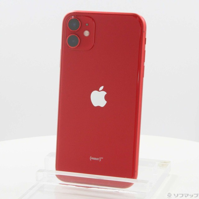 (中古)Apple iPhone11 128GB プロダクトレッド MWM32J/A SIMフリー(251-ud)｜au PAY マーケット