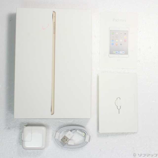 中古)Apple iPad mini 4 128GB ゴールド MK782J/A SIMフリー(198