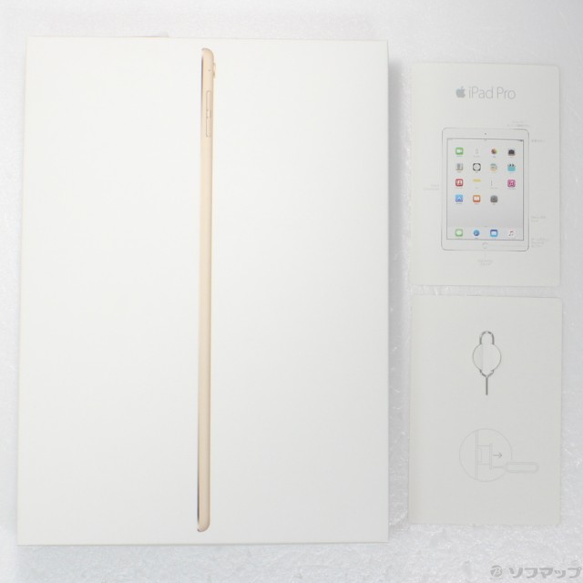 中古)Apple iPad Pro 9.7インチ 32GB ゴールド MLPY2J/A docomoロック