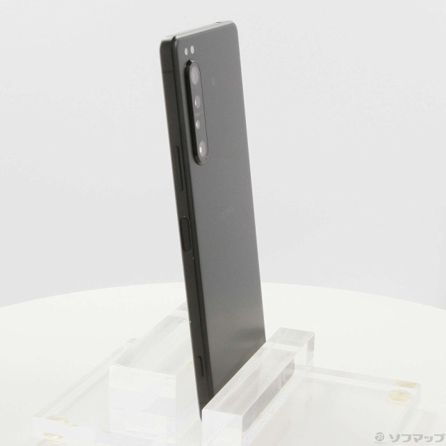 中古)SONY Xperia 1 II 256GB フロストブラック XQ-AT42 SIMフリー(371