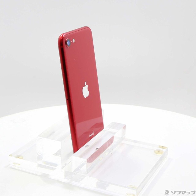 中古)Apple iPhone SE 第2世代 128GB プロダクトレッド MXD22J/A SIMフリー(377-ud)