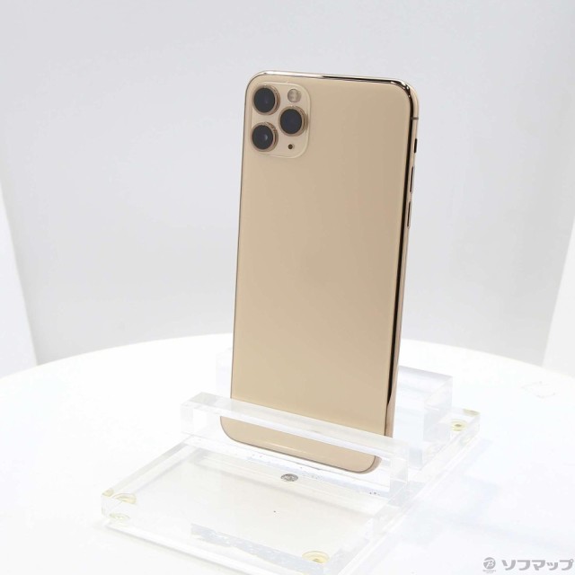 (中古)Apple iPhone11 Pro Max 256GB ゴールド MWHL2J/A SIMフリー(258-ud)｜au PAY マーケット