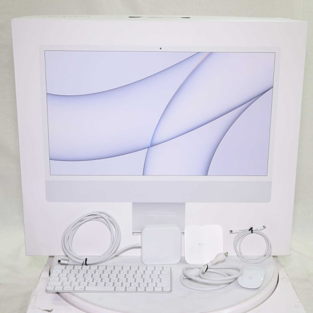 中古)Apple iMac VESAマウント 24-inch Mid 2021 MGTF3J/A Apple M1 8