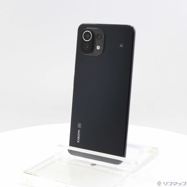 中古)Xiaomi Mi 11 Lite 5G 128GB トリュフブラック Mi11Lite5G SIM