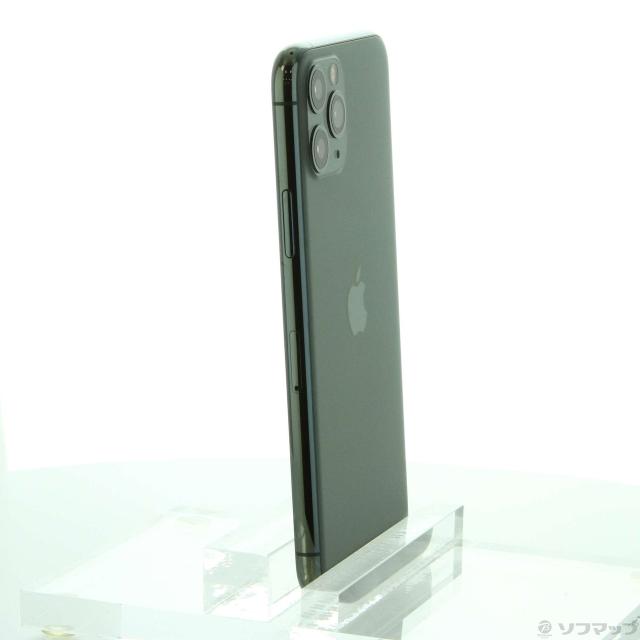 (中古)Apple iPhone11 Pro 256GB ミッドナイトグリーン MWCC2J/A SIMフリー(344-ud)の通販は