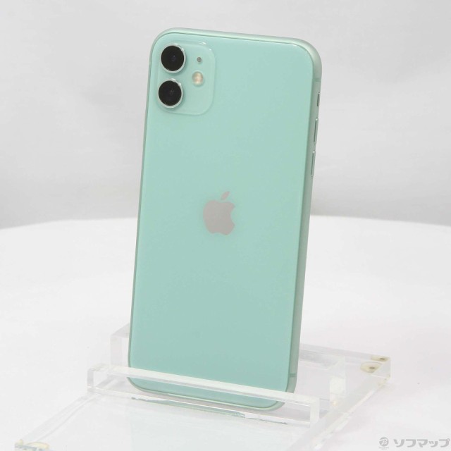 中古)Apple iPhone11 64GB グリーン MWLY2J/A SIMフリー(269-ud)の通販は -携帯電話本体 