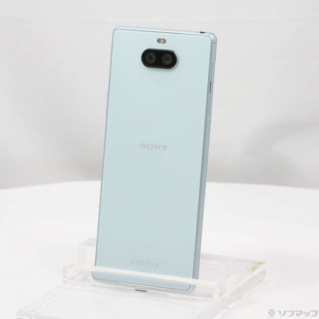 中古)SONY Xperia 8 64GB ブルー SOV42 auロック解除SIMフリー