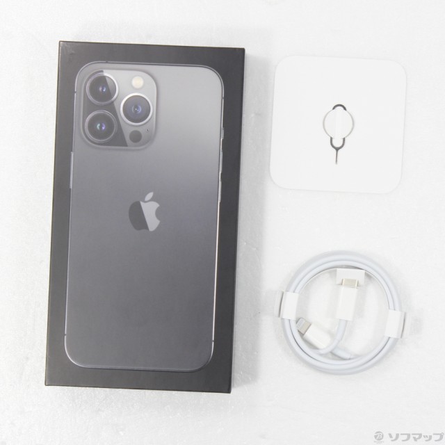 中古)Apple iPhone13 Pro 256GB グラファイト MLUN3J/A SIMフリー(344