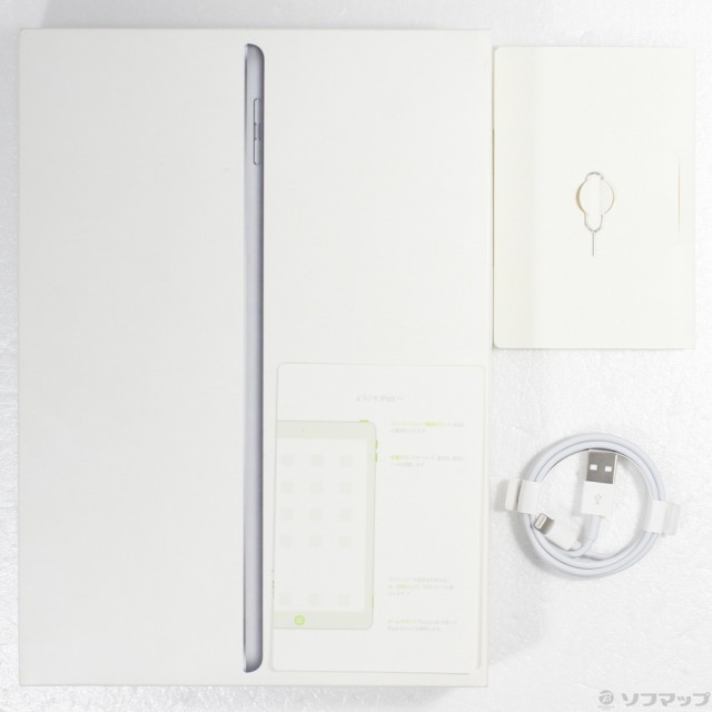 中古)Apple iPad 第5世代 32GB スペースグレイ MP1J2J/A SoftBank