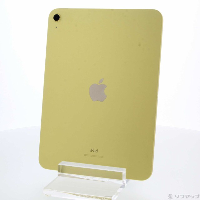 中古)Apple iPad 第10世代 64GB イエロー MPQ23J A Wi-Fi(269-ud)