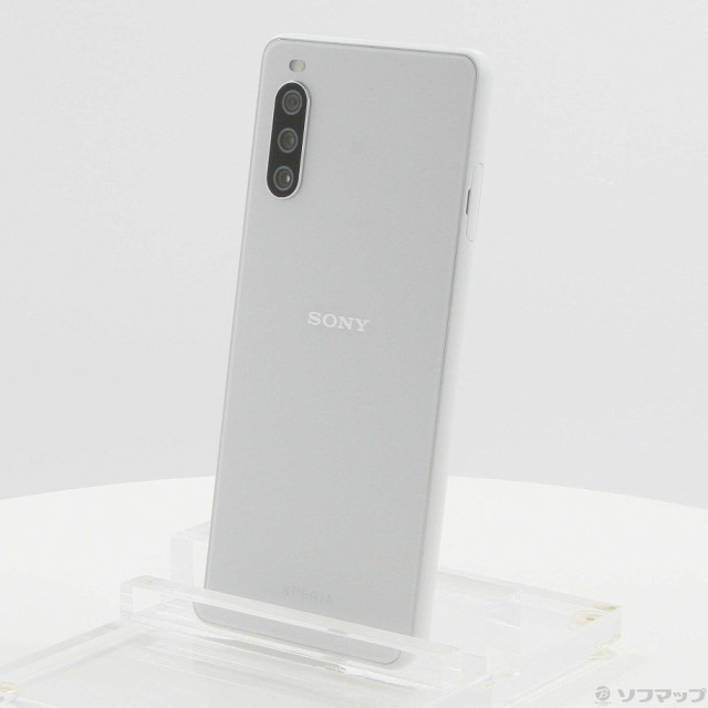 中古)SONY Xperia 10 III 128GB ホワイト A102SO Y!mobile(198-ud)の